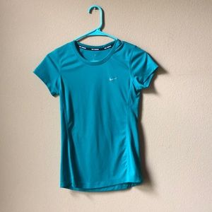 Teal Nike XS Running Shirt